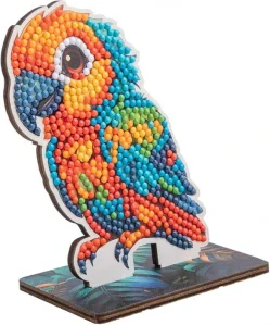 CRYSTAL ART Diamantové malování Jungle: Papoušek
